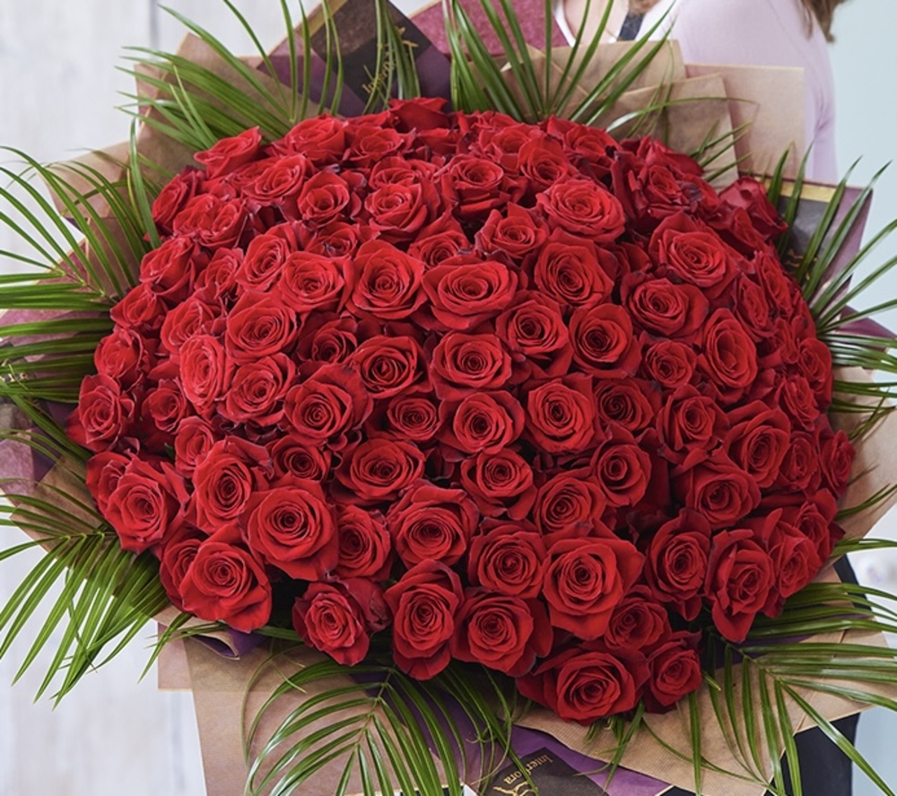 100 Red Roses 