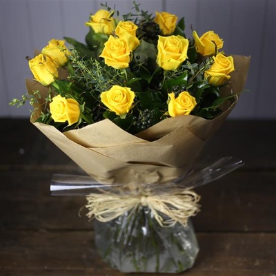 Yellow Rose Bouquet 