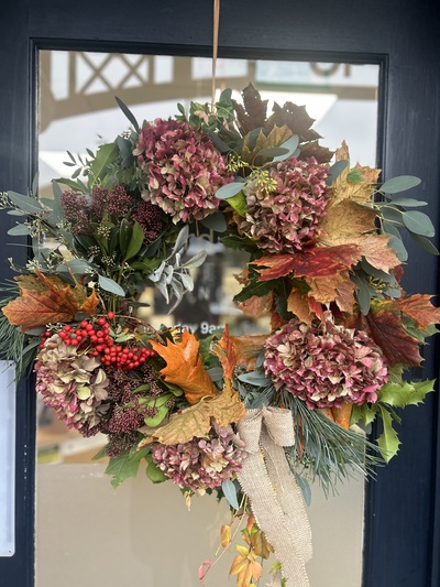 Autumn Door Wreath 